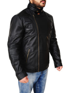 Street Fashion Men's Leather Jacket - Image 5