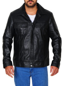 Elvis Presley Leather Jacket - Image 5