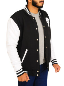 Skull Varsity Jacket - Image 3