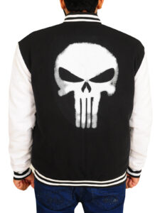 Skull Varsity Jacket - Image 2