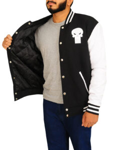 Skull Varsity Jacket - Image 4