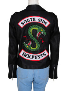 Southside Serpents Women Leather Jacket - Image 2