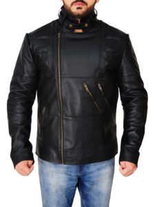 Street Fashion Men's Leather Jacket - Image 6