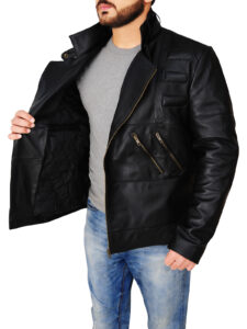 Street Fashion Men's Leather Jacket - Image 4