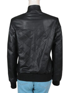 Stylish Black Girl Leather Jacket - Image 2