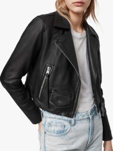 Women Natty Leather Jacket - Image 3