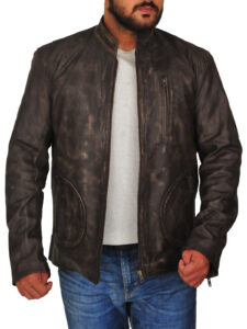 Men The Rock Brown Jacket