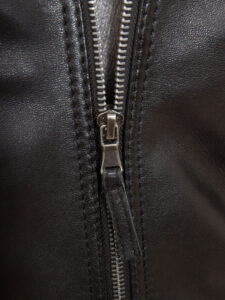 Men Classic Racing Leather Jacket - Mauve Tree - Image 5
