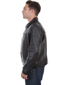 Men Black Western Jacket - Image 4