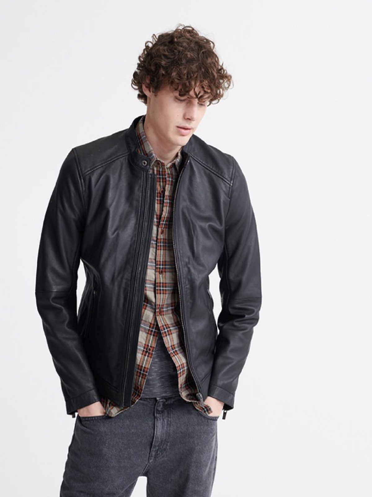 trending-men-black-jacket-1-1.jpg Men Dull Black Leather Jacket - Image 1
