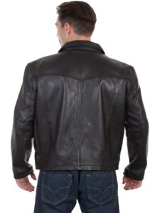 Men Black Western Jacket - Image 2