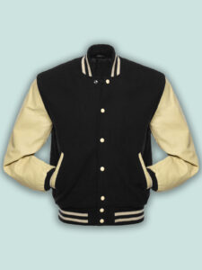 Wool College Varsity Jacket - Image 3