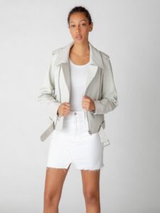 Women Smooth White Jacket