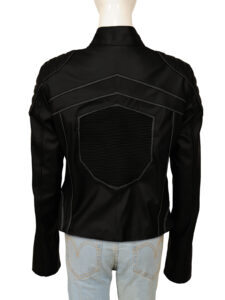 Dashing Black Leather Jacket - Image 2