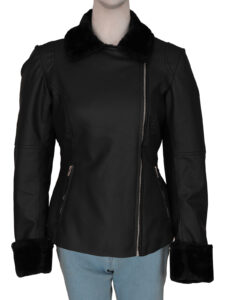 Voguish Women Leather Jacket - Image 3