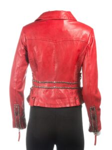 Trendy Red Women Jacket - Image 2