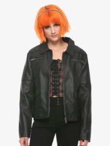 Black Leather Jacket For Women