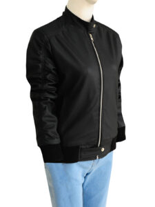 Black Slim Fit Women Jacket - Image 2