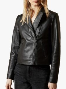 Women Elegant Leather Jacket