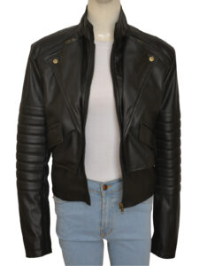 Women Black Brando Jacket