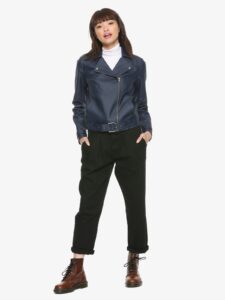 Gamer Leather Jacket For Women - Image 3