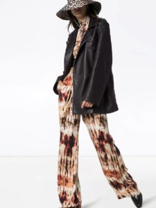 Women Stylish Long Jacket - Mauve Tree - Image 3