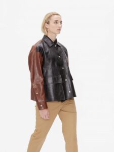 Women Two Toned Jacket - Image 4