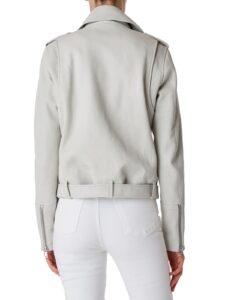 Women Smooth White Jacket - Image 2