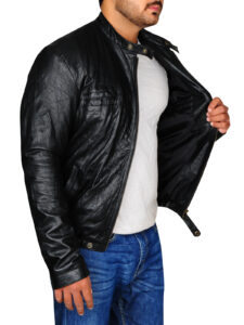 Trendy Zac Efron Black Jacket - Image 3