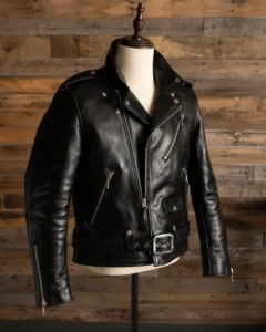 moto black leather jacket mauvetree
