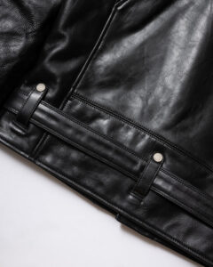 top quality original leather black jacket mauvetree