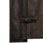 Casual Shirt Collar Classic Men Leather Jacket | MauveTree - Image 3