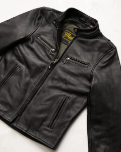 fashion style racer biker classic leather jacket mauvetree